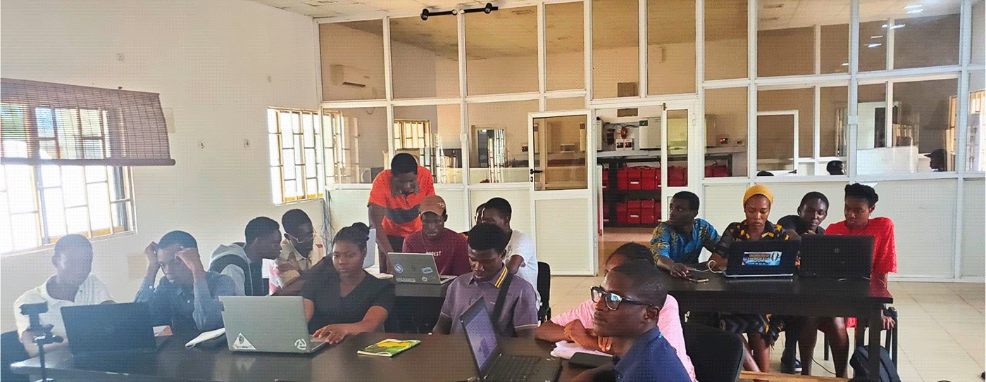 Members at work during a previous bootcamp